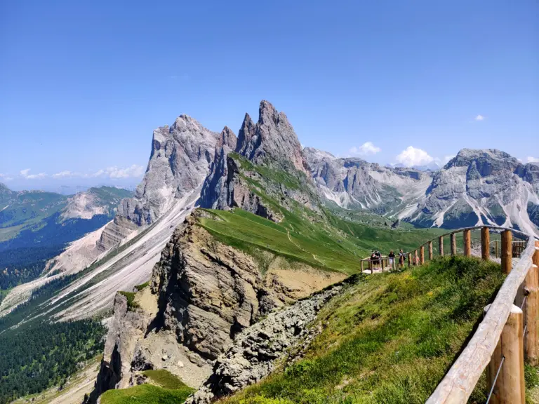seceda parcheggio gratuito escursione